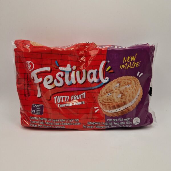 Galleta Festival tutti fruti - Imagen 1