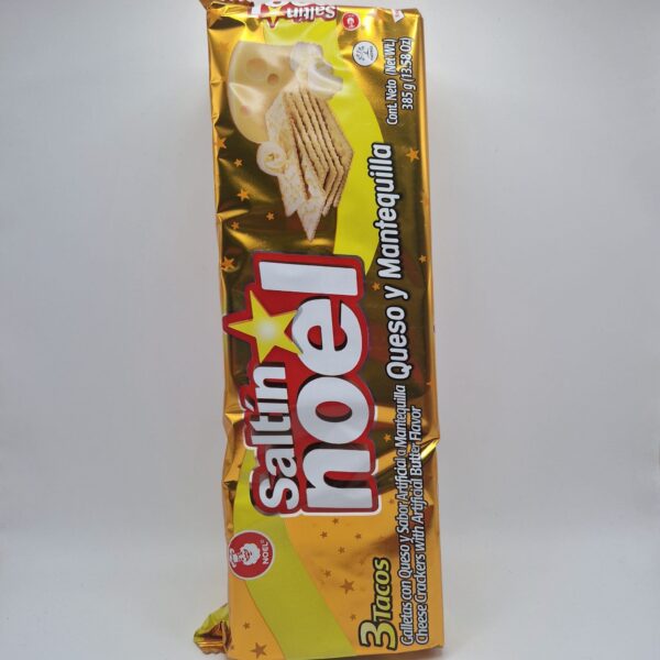 Saltín Noel queso y mantequilla - Imagen 1