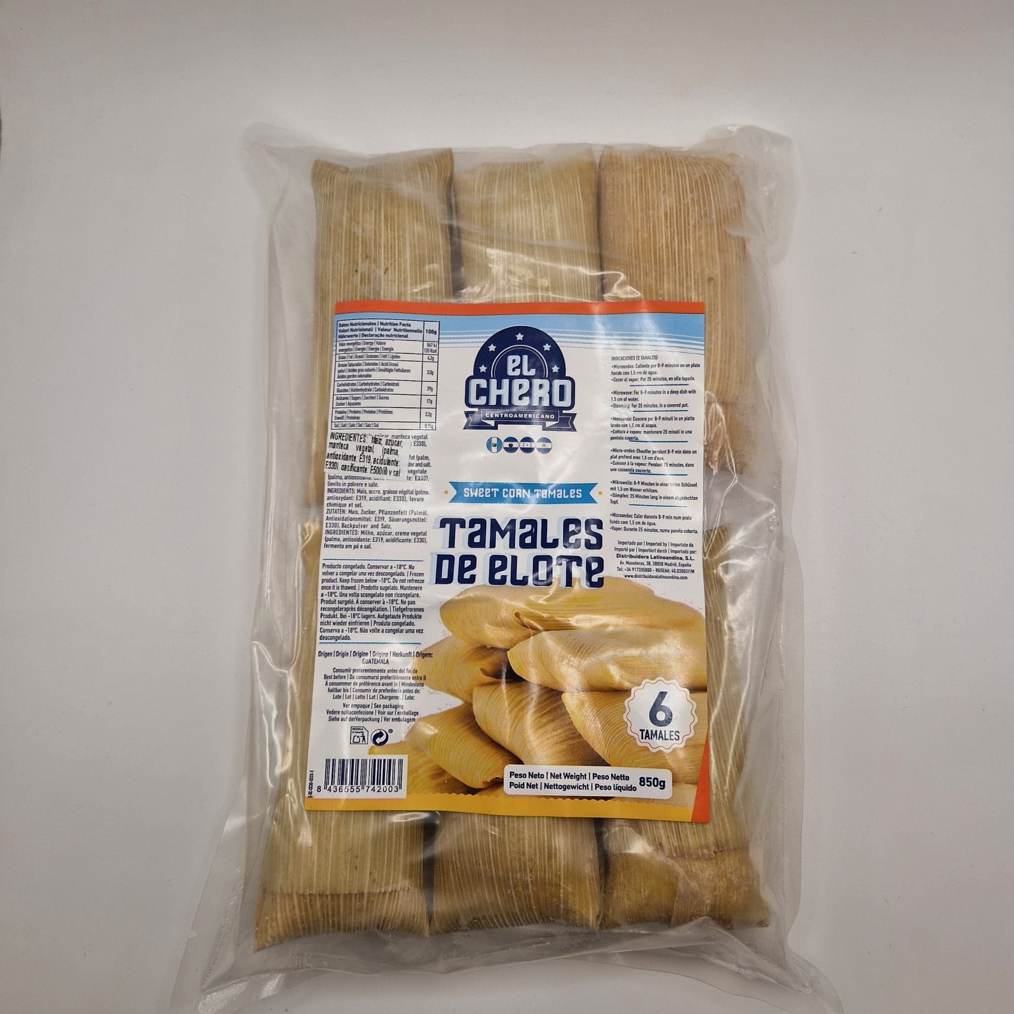 tamalito elote Tamalitos de elote - Imagen 1